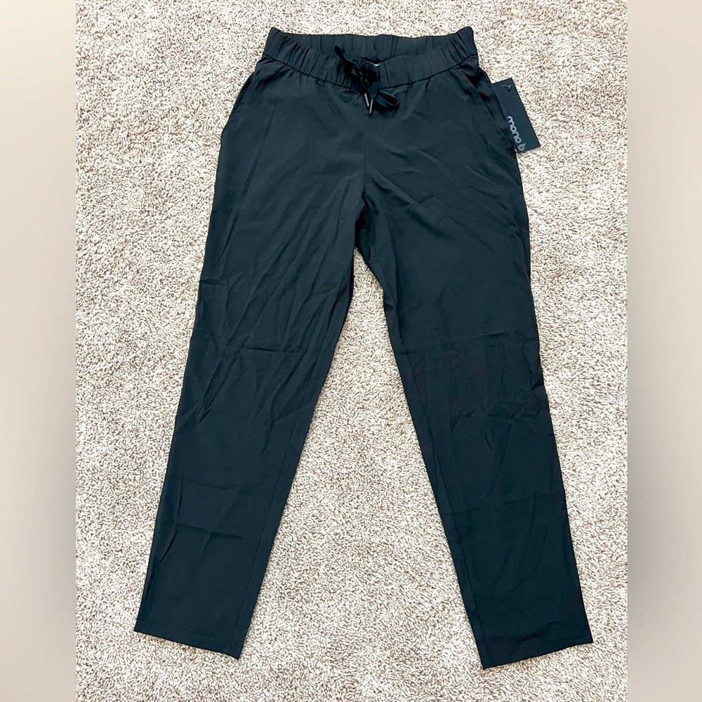 Small Black Mono b Athletic pants